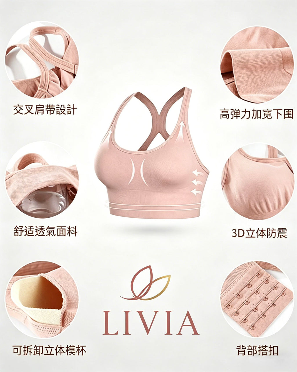 Comfort Motion 恆動穩塑運動內衣