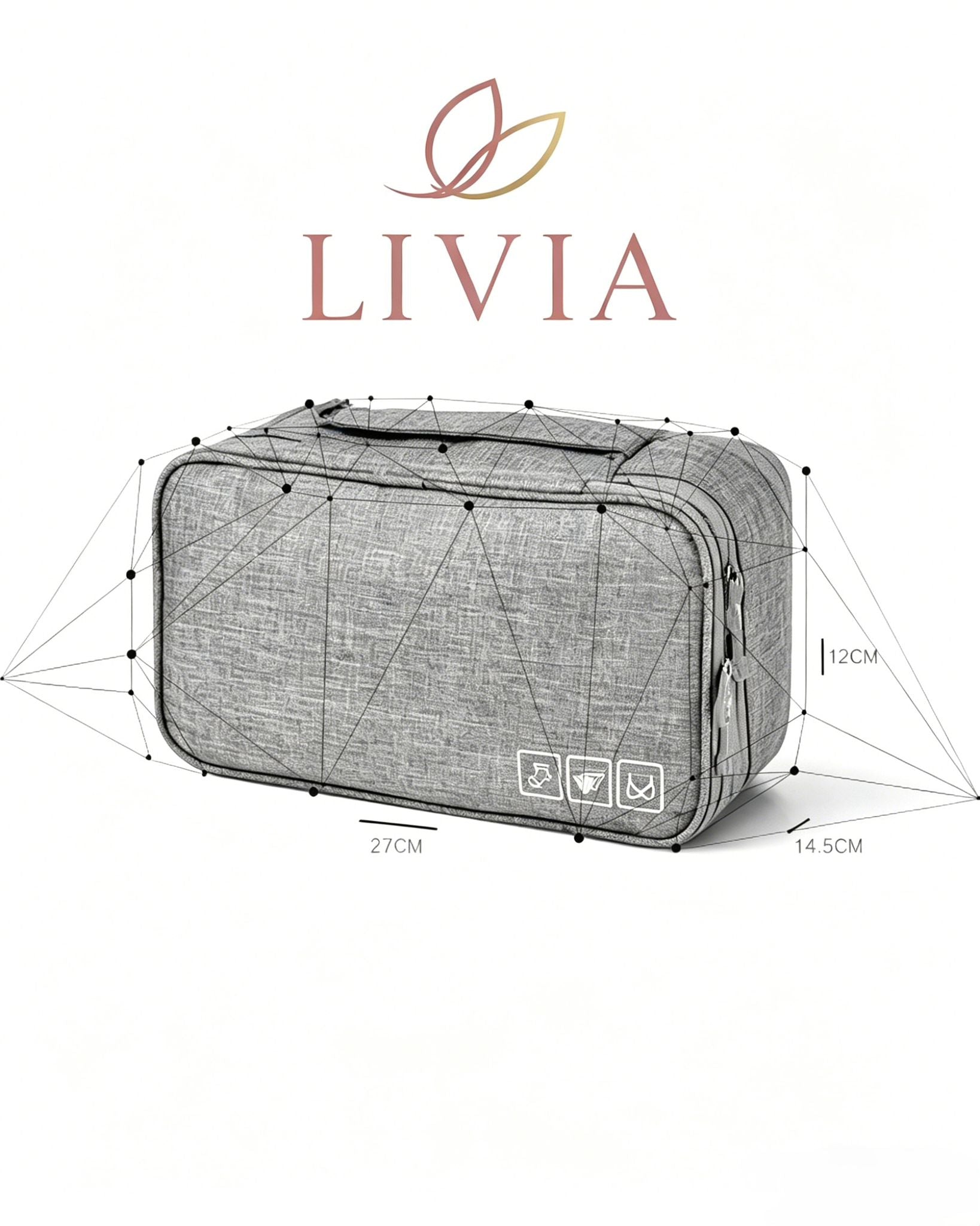 Grace Travel Large Storage 雅旅大容量內衣收納袋