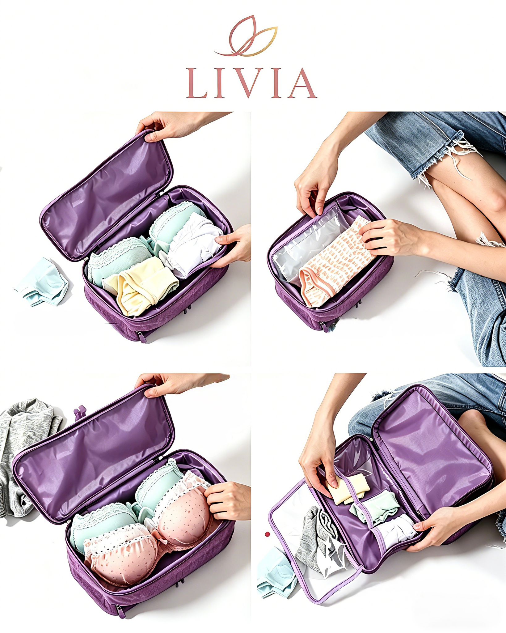 Grace Travel Large Storage 雅旅大容量內衣收納袋